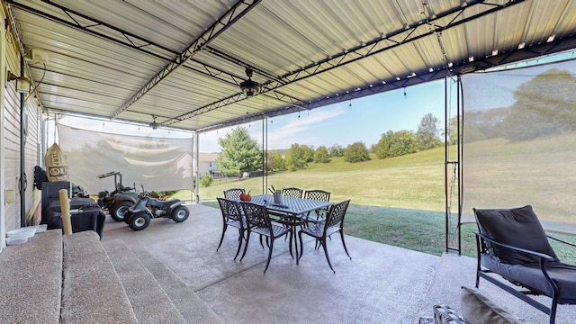 view of patio