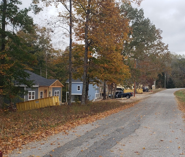 view of road