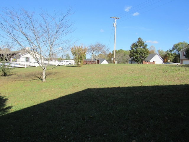 view of yard