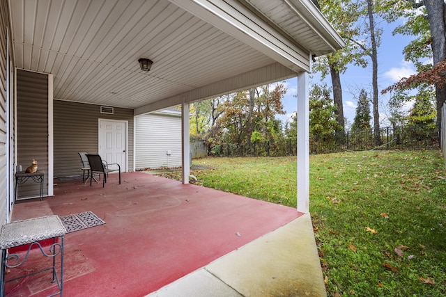 view of patio / terrace