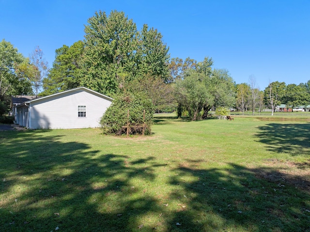 view of yard