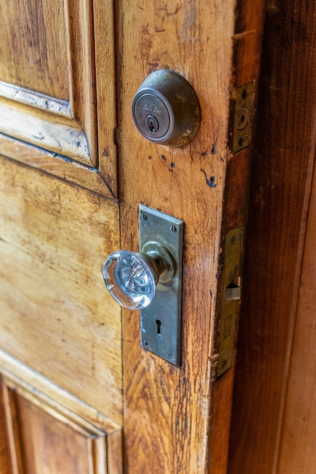 view of room details