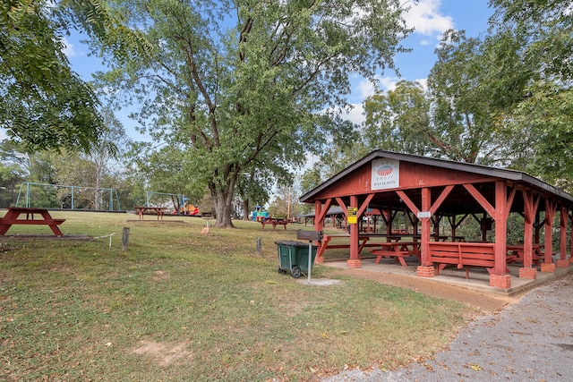 105 Webb St, Centerville, TN 37033 - view of home's community featuring a gazebo and a yard