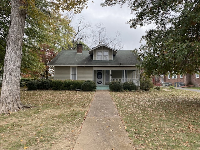 bungalow with covered porch