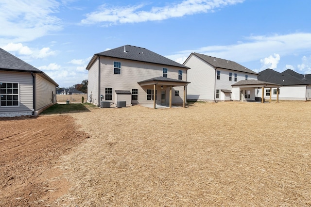 646 Woodrush Dr, Clarksville, TN 37040 - back of property featuring a patio