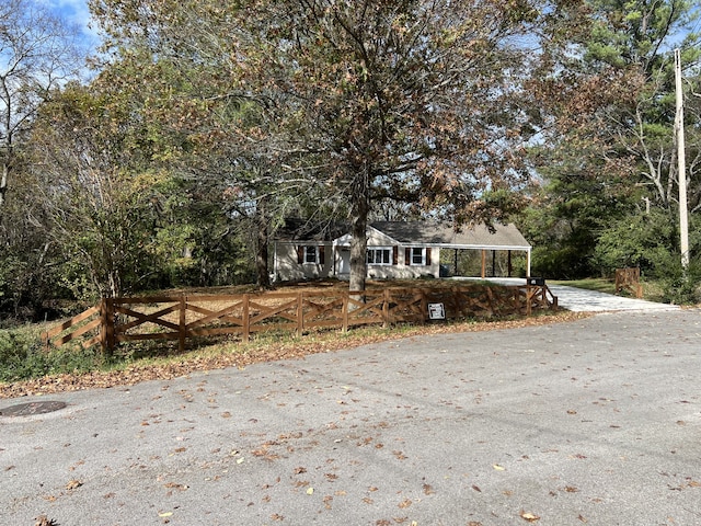 view of front of house