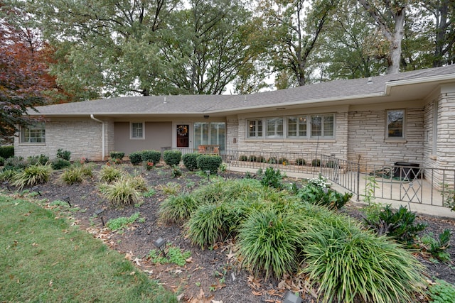 view of ranch-style home