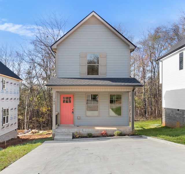 front of property with covered porch