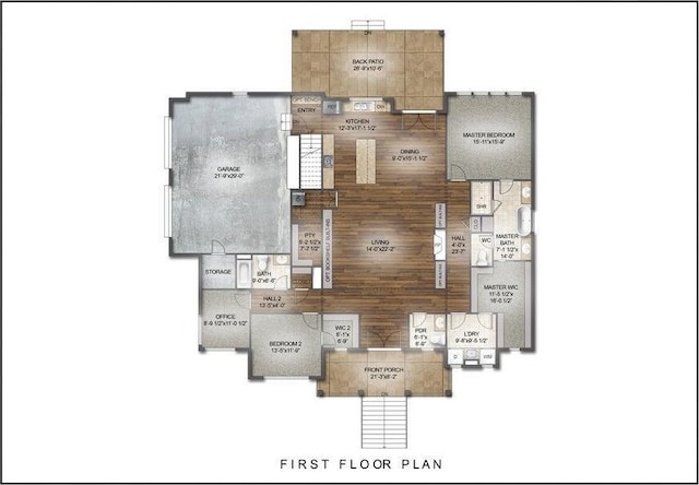 4976 Amethyst Rd, Chattanooga, TN 37419 - home floor plan