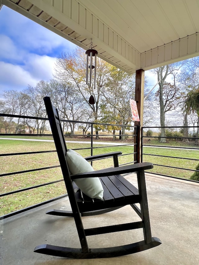 view of patio