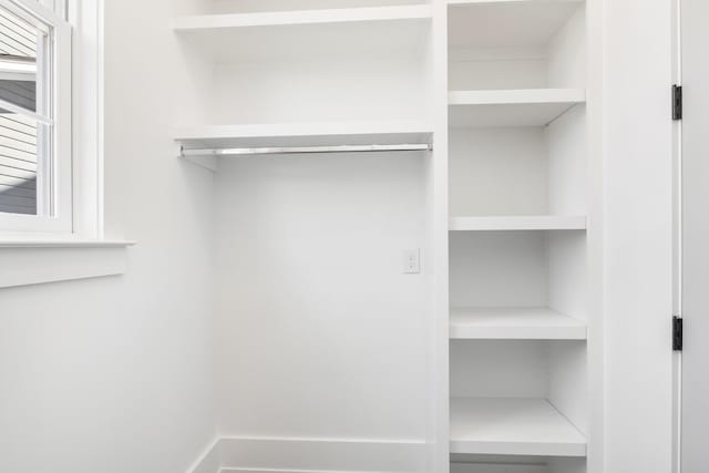 view of closet