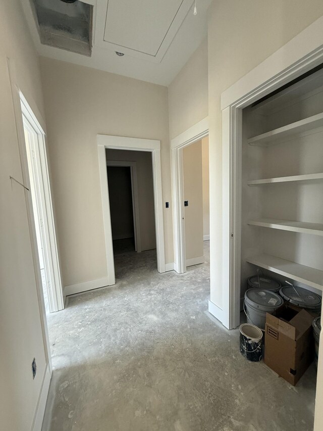 17 Solitude Way, Clarksville, TN 37043 - hallway with attic access
