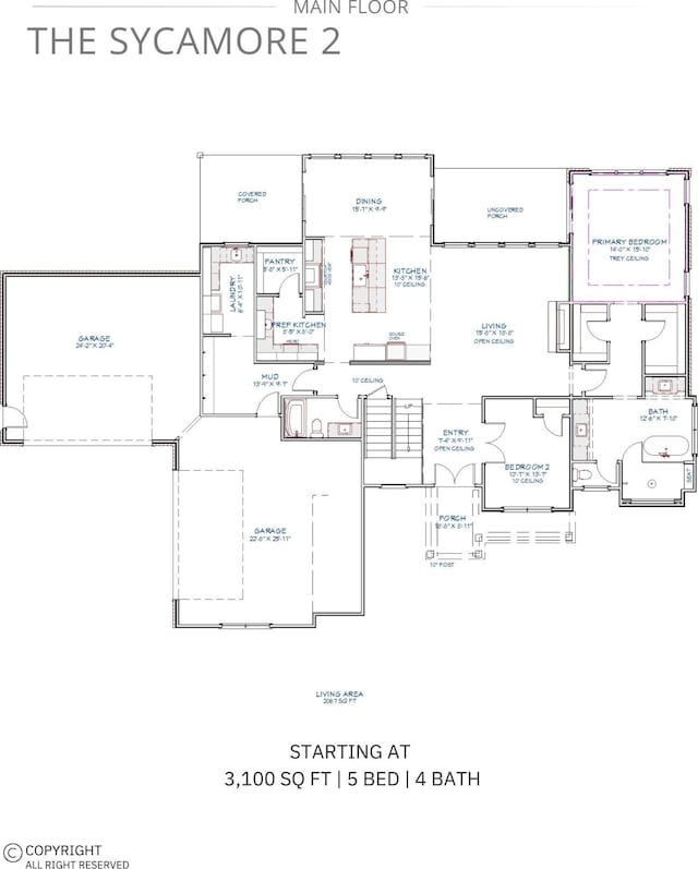 18 Solitude Way, Clarksville, TN 37043 - view of property floor plan