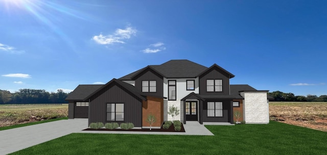18 Solitude Way, Clarksville, TN 37043 - modern inspired farmhouse with a front lawn and driveway