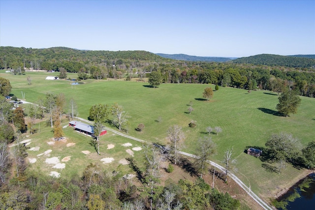 308 Huse Watson Rd, Oakdale, TN 37829 - aerial view of property and surrounding area with a heavily wooded area and rural landscape