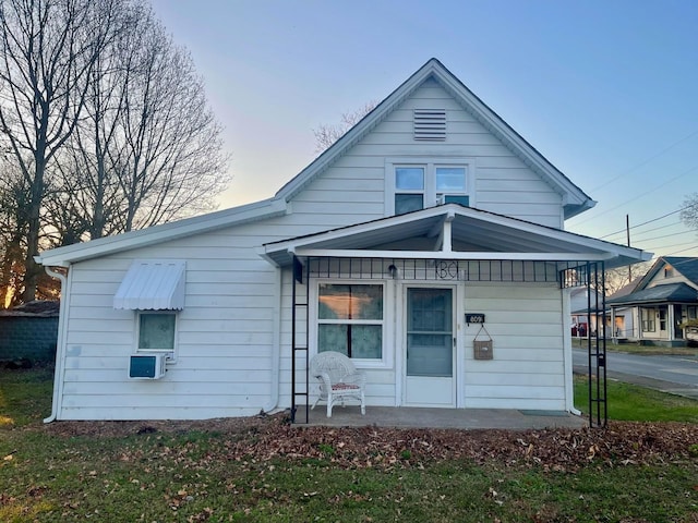 view of rear view of house