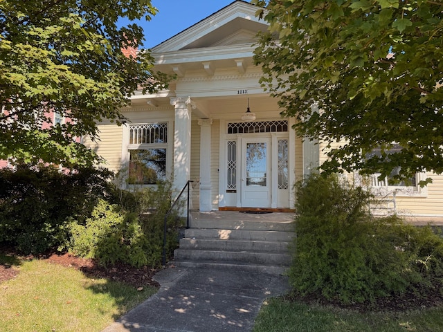 view of property entrance