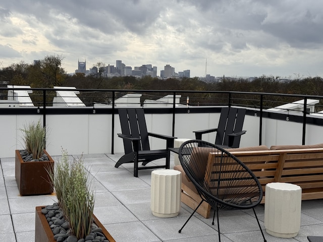 exterior space with a balcony