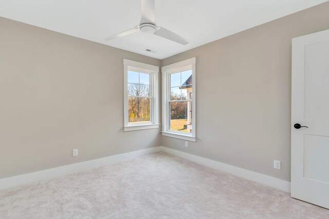 1297 Thomas Ave, Chattanooga, TN 37409 - empty room featuring carpet flooring and ceiling fan