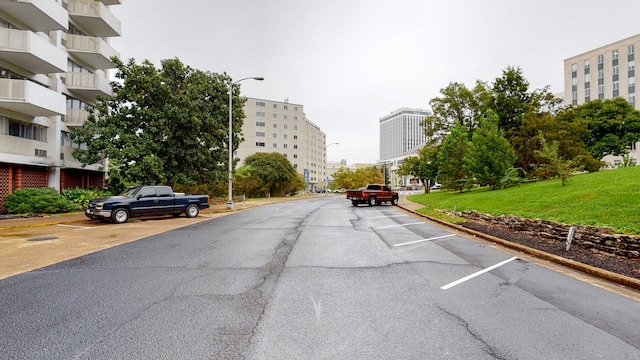 view of road