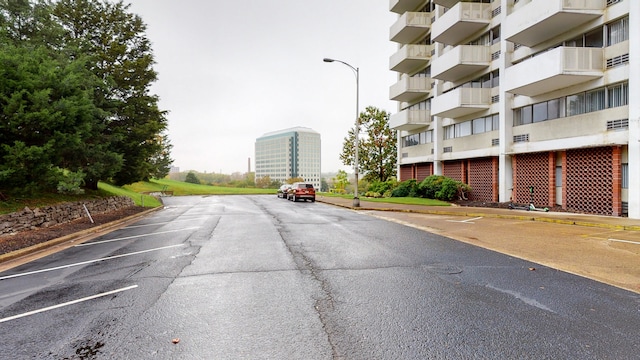 view of road