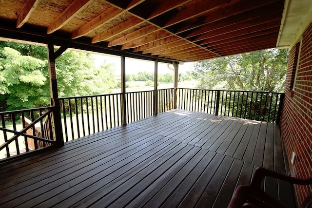 view of deck