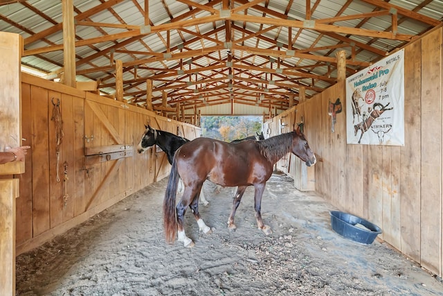 view of stable