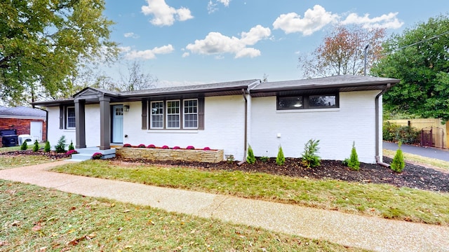 view of ranch-style house