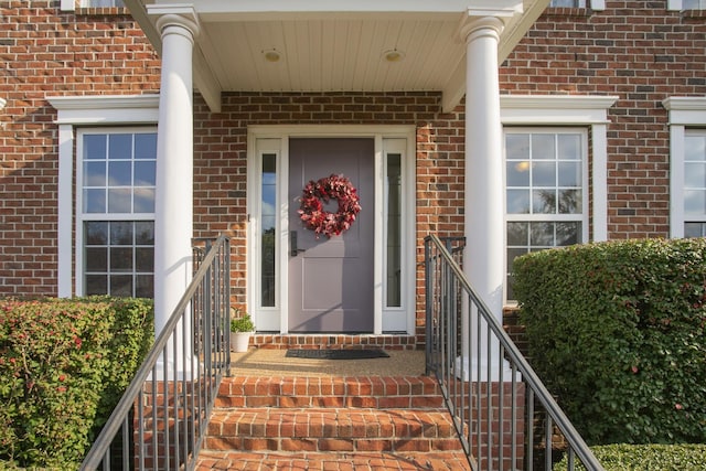 view of property entrance