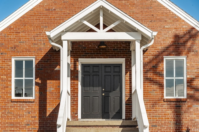 view of property entrance