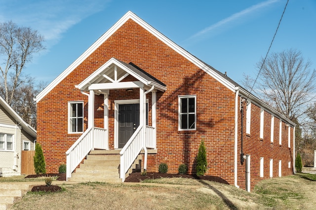 view of bungalow-style home