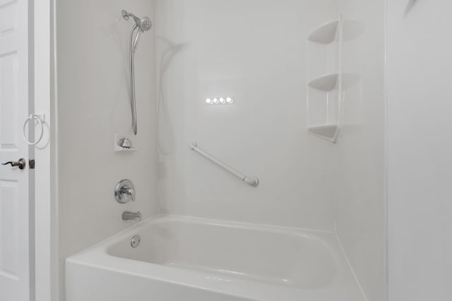 bathroom featuring bathtub / shower combination