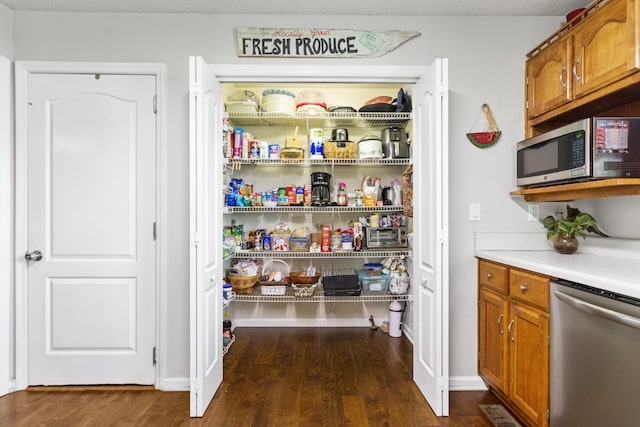 view of pantry