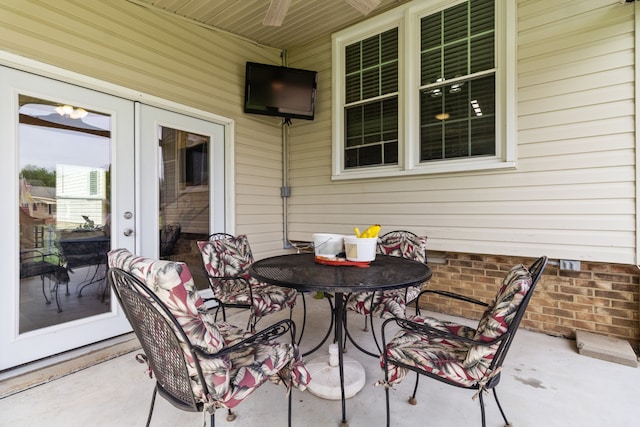 view of patio