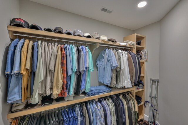 view of spacious closet