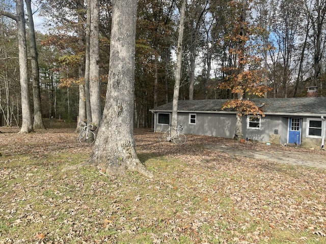 view of rear view of house