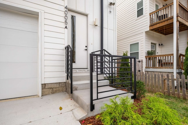 view of entrance to property