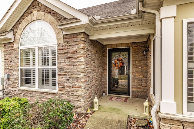 view of property entrance