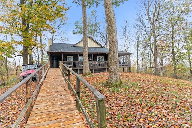 view of back of house