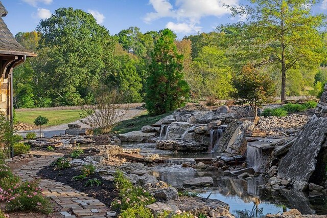 1050 Pine Creek Falls Rd, Smithville, TN 37166 - view of yard