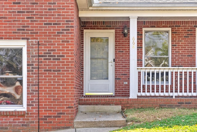 view of entrance to property