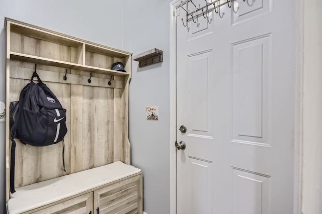 view of mudroom