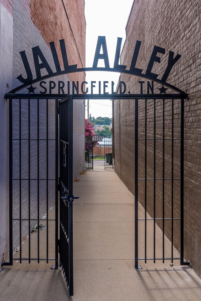 view of gate