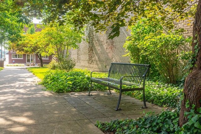 view of home's community featuring a patio area