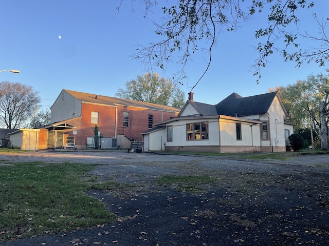 view of rear view of house