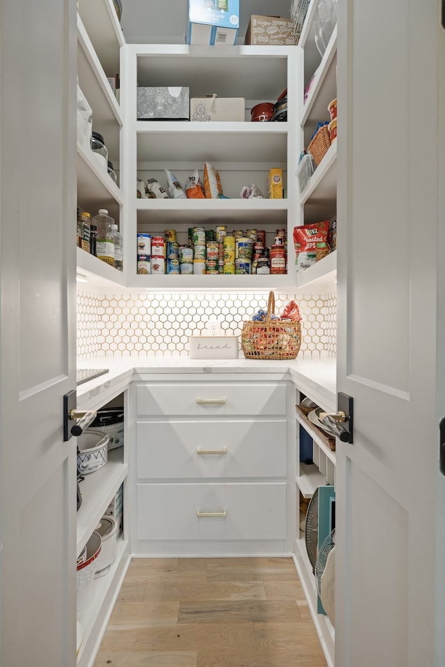 view of pantry