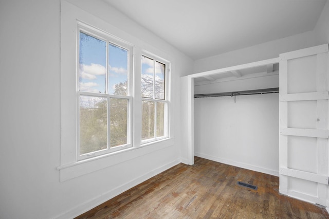 116 Ridge Rd, Chattanooga, TN 37411 - unfurnished bedroom featuring wood finished floors and a closet