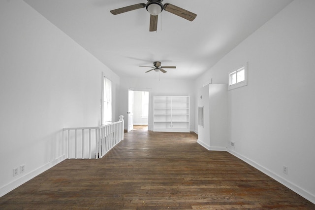116 Ridge Rd, Chattanooga, TN 37411 - unfurnished room with a ceiling fan and wood finished floors