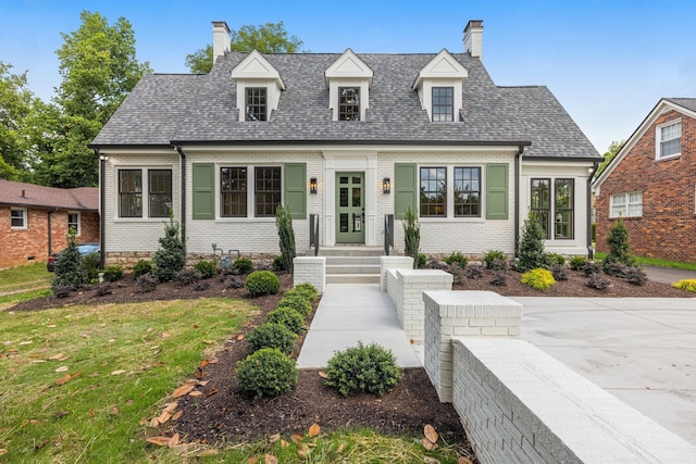 view of cape cod-style house