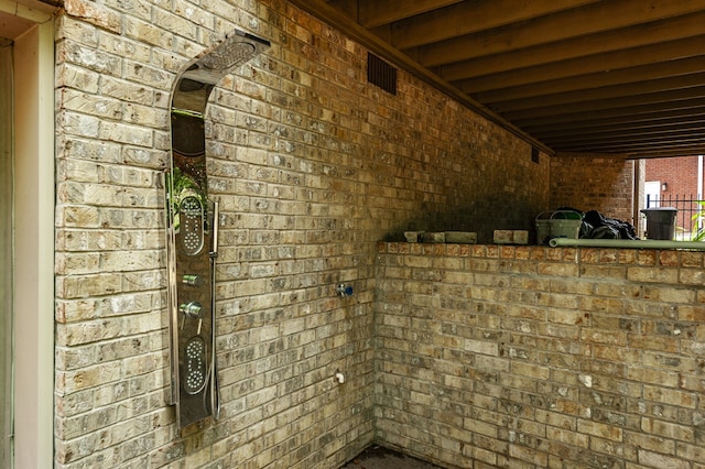 view of utility room